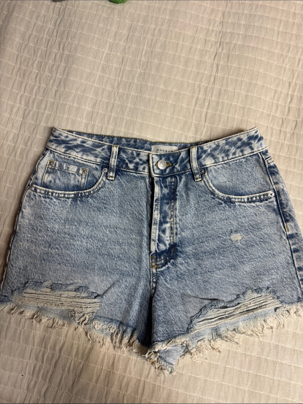 PacSun Distressed Denim Shorts